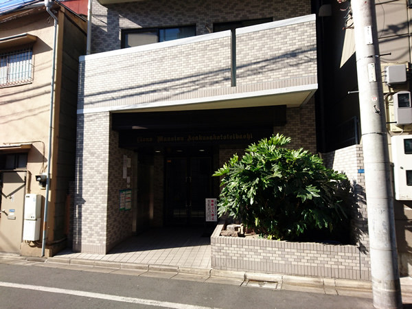 ライオンズマンション浅草言問橋の外観