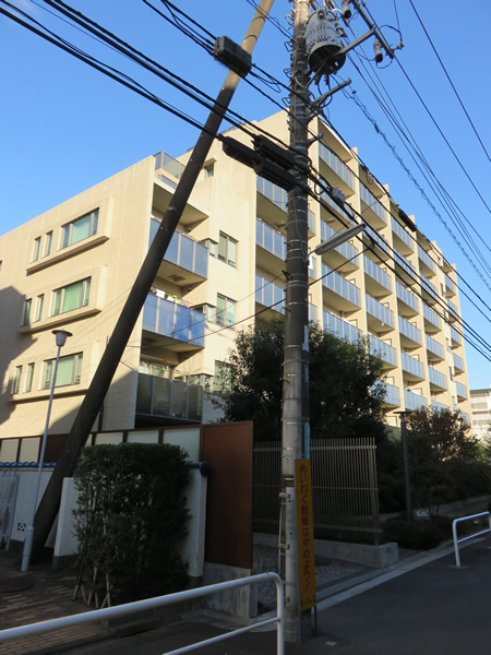 ライオンズ喜多見ガーデンテラスの外観