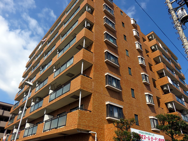 ボヌールガーデン南林間の外観