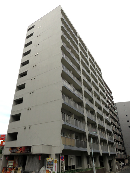 茅場町スカイハイツの外観