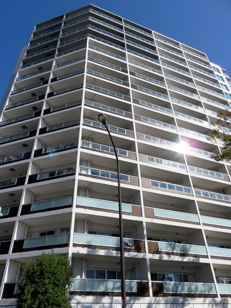 パークホームズ品川ザレジデンスの外観