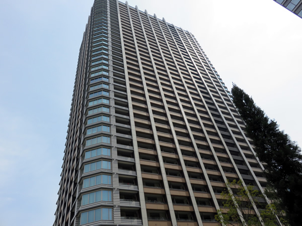 パークシティ大崎ザタワーの外観