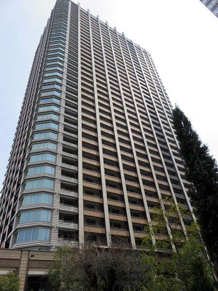 パークシティ大崎ザタワーの外観