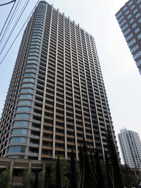 パークシティ大崎ザタワーの外観