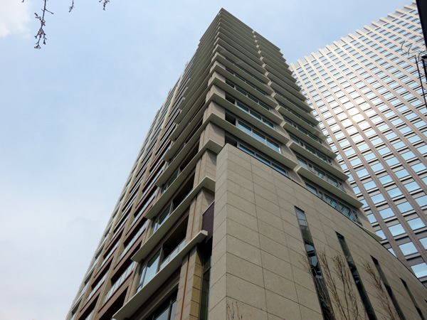 パークシティ大崎ザレジデンスの外観