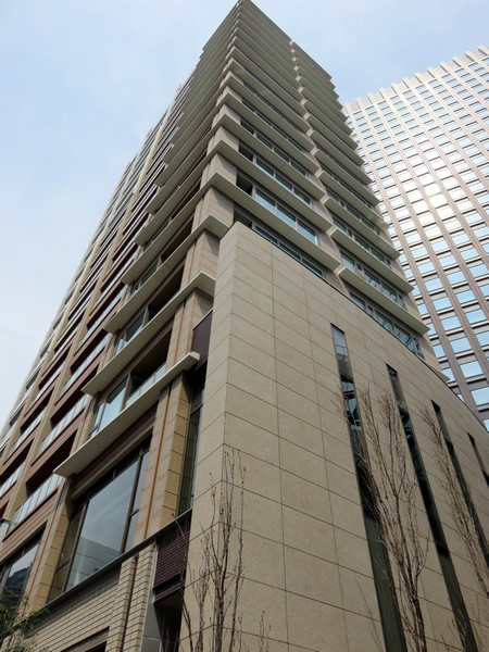 パークシティ大崎ザレジデンスの外観