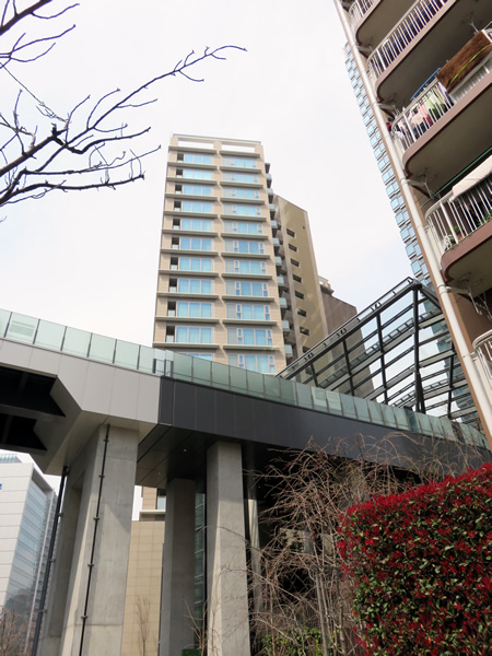 パークシティ大崎ザレジデンスの外観