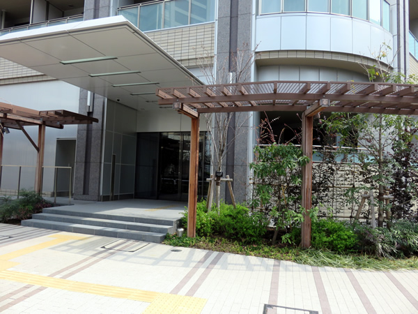 パークシティ大崎ザレジデンスの外観