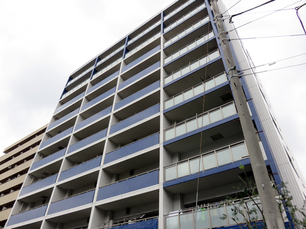 グローリオ横浜根岸の外観