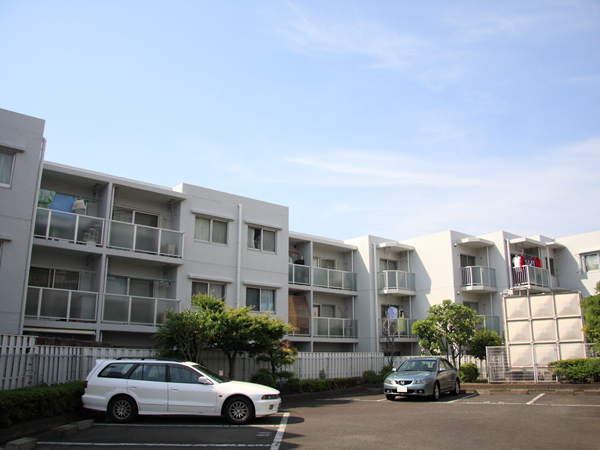 梶ヶ谷パークハイツの外観