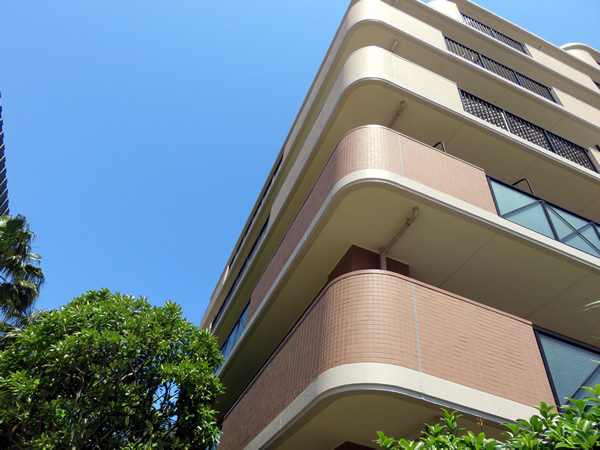 オーベルグランディオベイフロントの外観