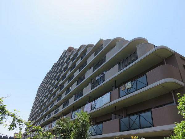 オーベルグランディオベイフロントの外観