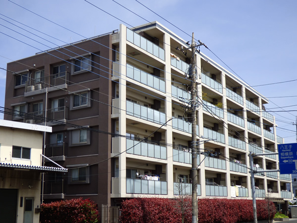 ミレニアムレジデンスつきみ野の外観