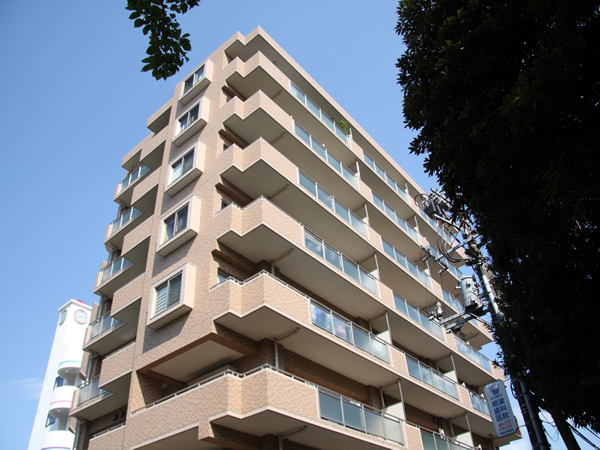 コルサムエスアイ宮崎台ガーデンフロントの外観