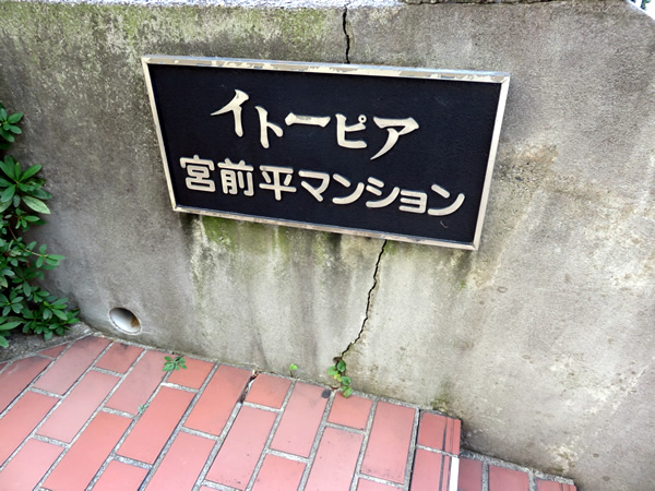 イトーピア宮前平マンションの外観