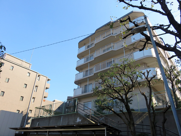 宮前平スカイハイツの外観