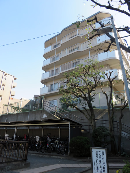 宮前平スカイハイツの外観