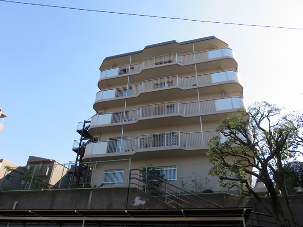 宮前平スカイハイツの外観