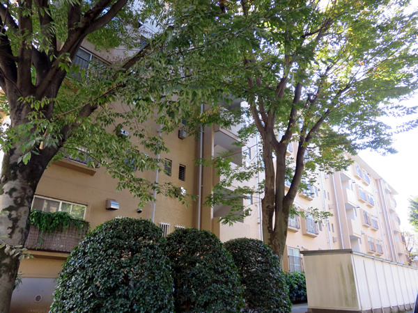 宮前平アベリア1号棟の外観