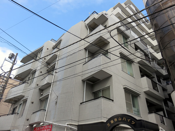 小田急三協谷山ハイツの外観