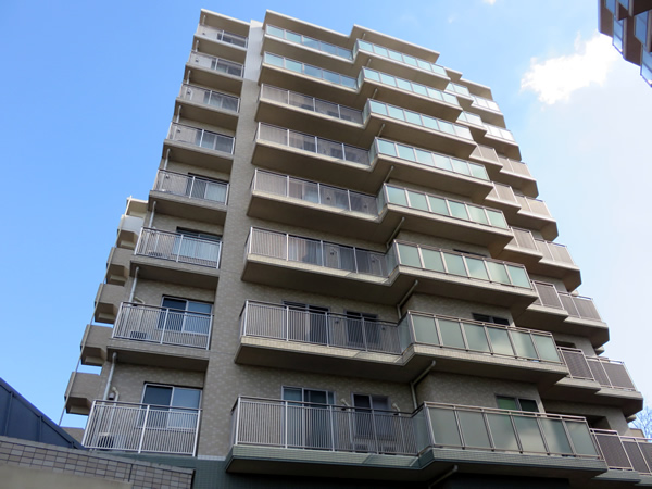 ララヒルズ２番街の外観