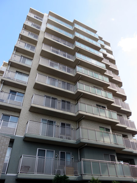 ララヒルズ２番街の外観