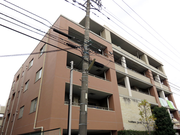 パルミナード武蔵中原3番館の外観