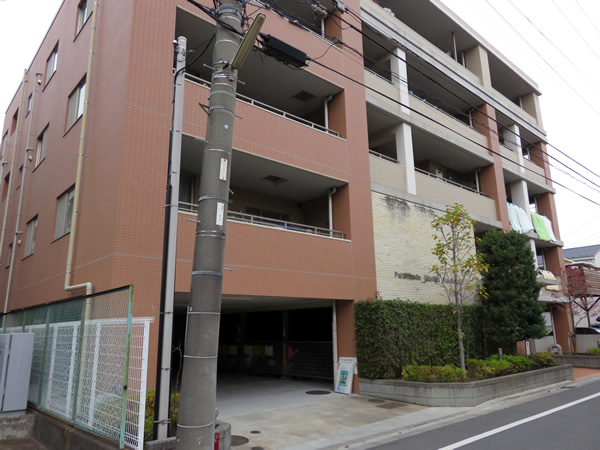 パルミナード武蔵中原3番館の外観