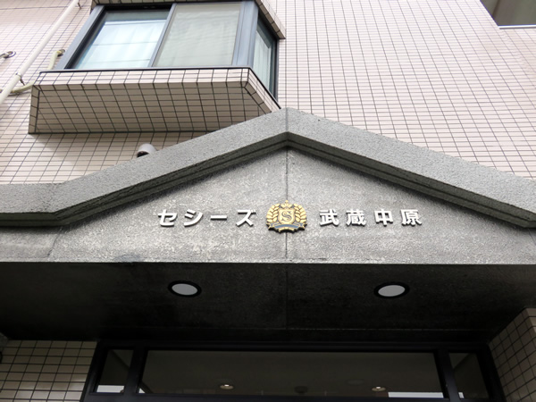 セシーズ武蔵中原の外観