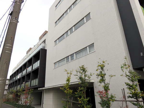 レックス武蔵中原の外観