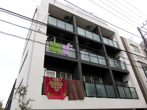 レックス武蔵中原の外観