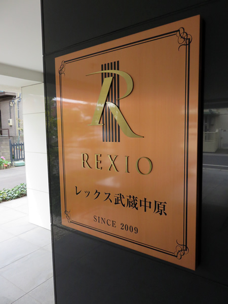 レックス武蔵中原の外観