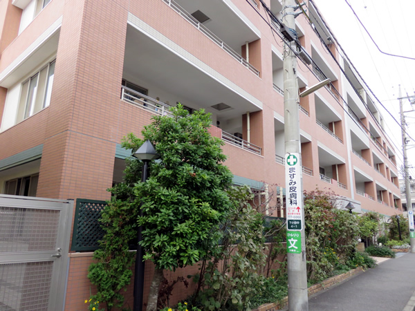 パークホームズ武蔵中原アプローシェの外観