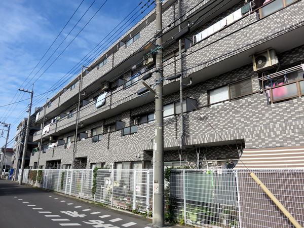 バームハイツ武蔵中原の外観