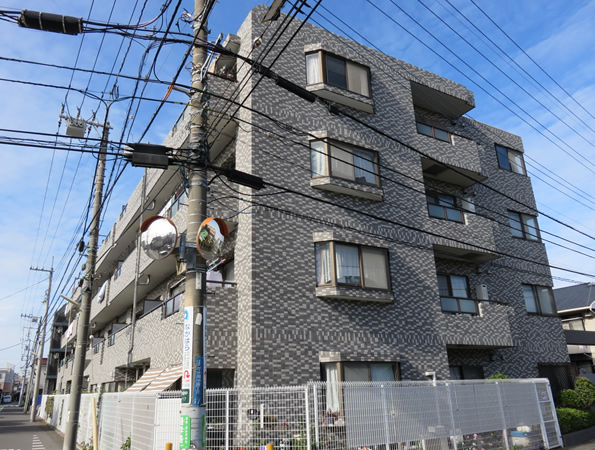 バームハイツ武蔵中原の外観