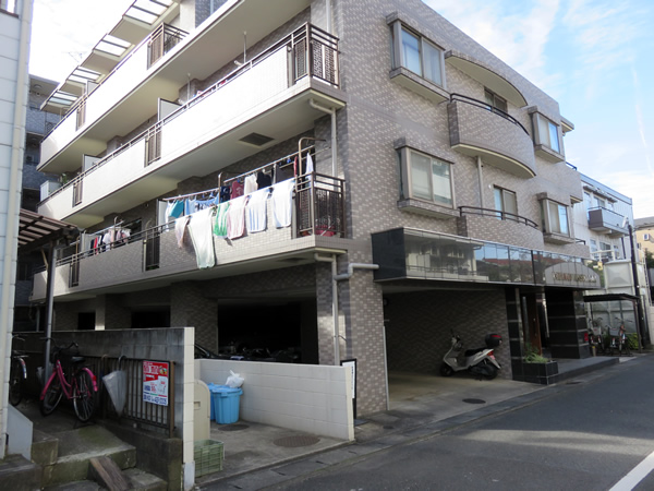 パルミナード武蔵中原の外観