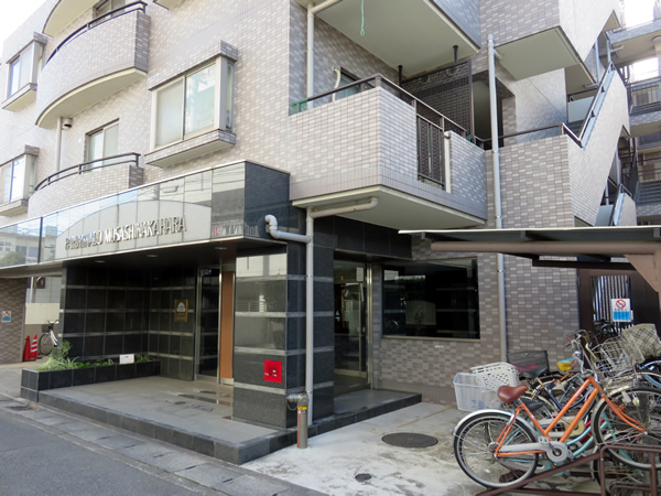 パルミナード武蔵中原の外観