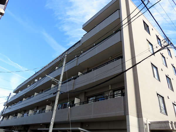 コスモ武蔵中原エクセルコートの外観