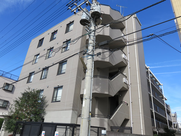 コスモ武蔵中原エクセルコートの外観