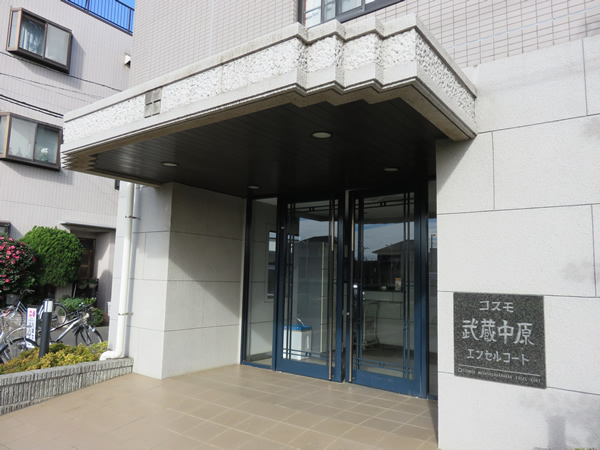 コスモ武蔵中原エクセルコートの外観