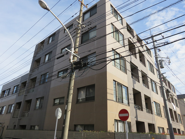 ヒルズ武蔵中原イーストウイングの外観