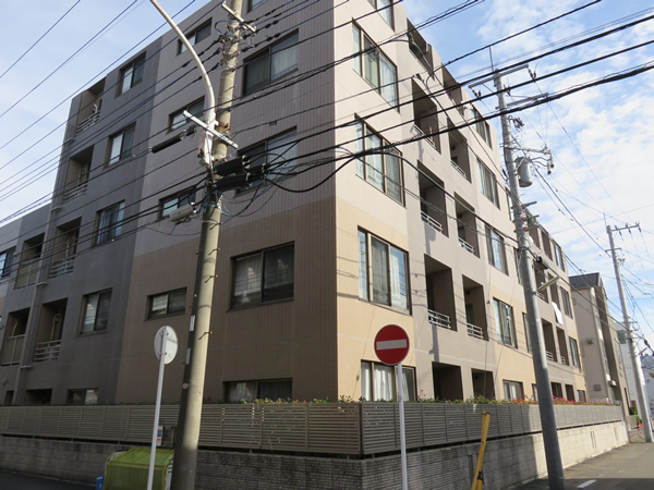 ヒルズ武蔵中原イーストウイングの外観