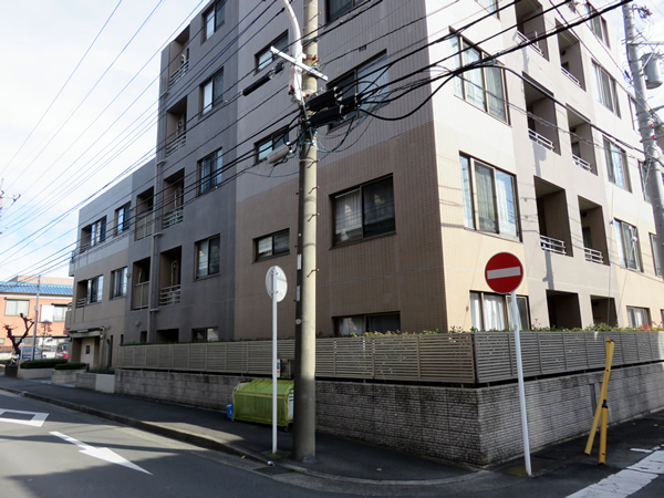 ヒルズ武蔵中原イーストウイングの外観