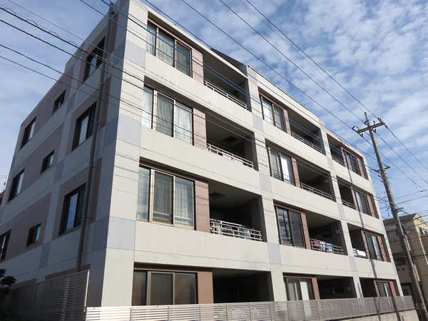 ヒルズ武蔵中原ウエストウイングの外観