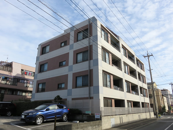 ヒルズ武蔵中原ウエストウイングの外観