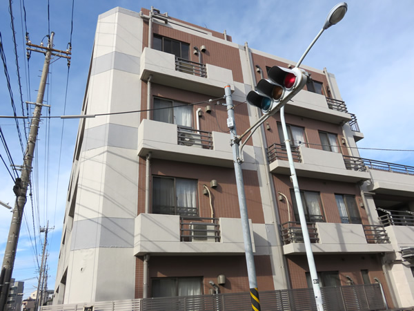 ヒルズ武蔵中原ウエストウイングの外観