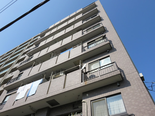 グランレーブ新丸子の外観