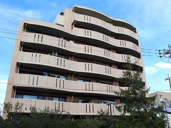 コアマンションリバーフロント二子多摩川の外観