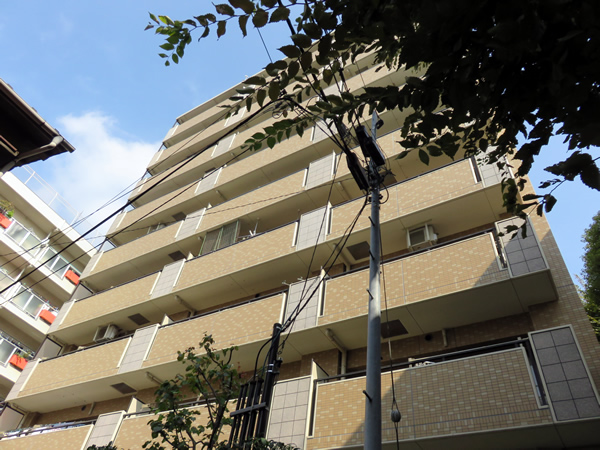 フローレンスパレス新丸子の外観