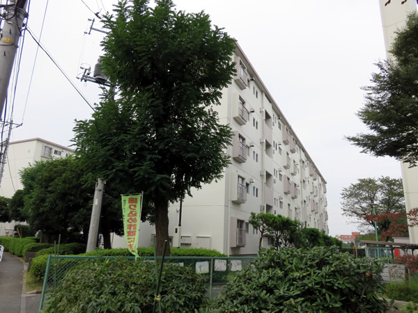 東向地団地の外観